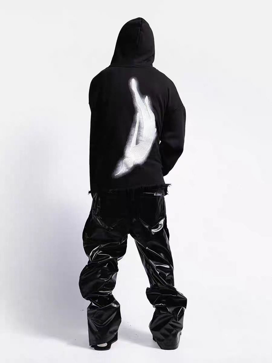 FVVO Classic logo embroidered hoodie