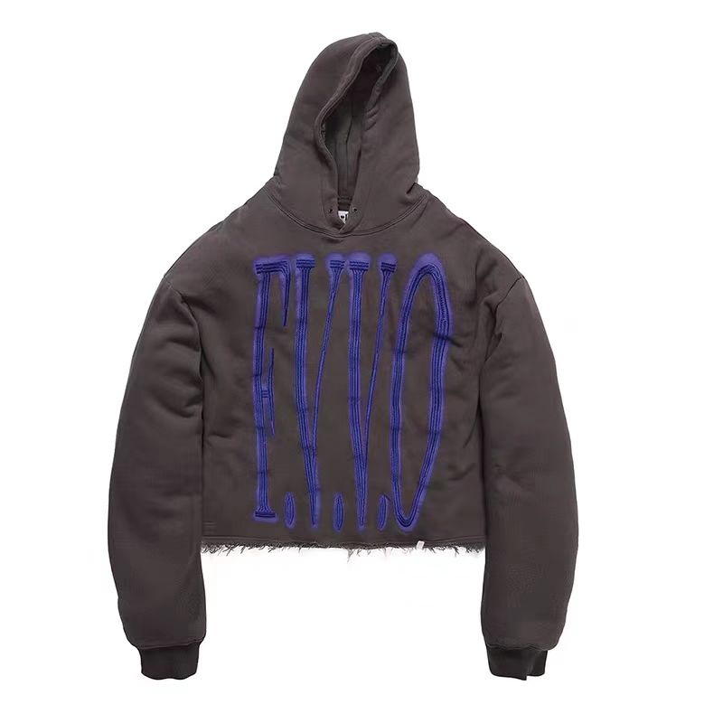 FVVO Classic logo embroidered hoodie