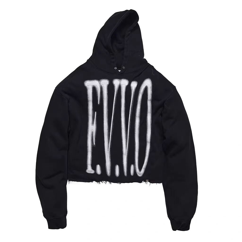 FVVO Classic logo embroidered hoodie