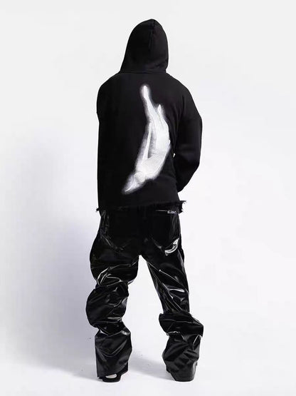 FVVO Classic logo embroidered hoodie